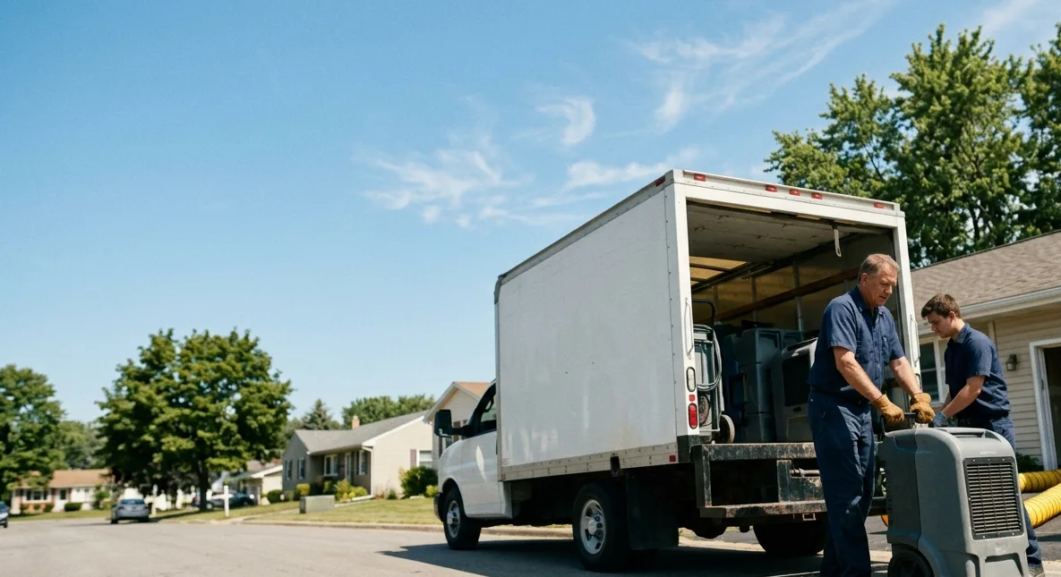 Water Damage Cleanup in Big Prairie, OH near me